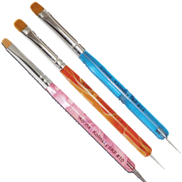 Cuticle Clean Kolinsky French Brush