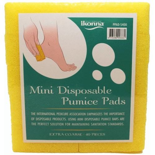 40 pcs - Disposable Pumice Stone