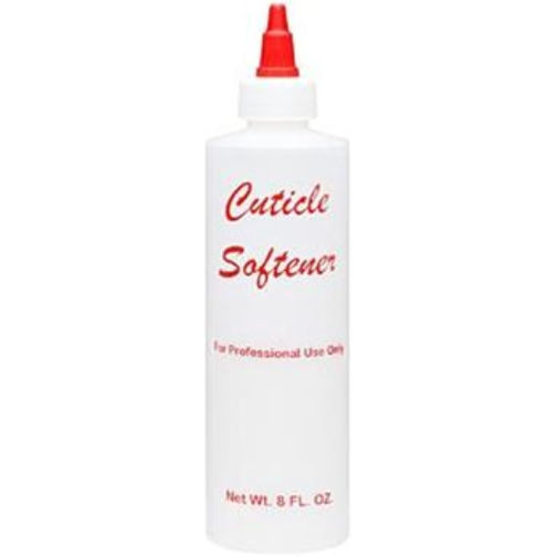Empty Cuticle softener plastic bottle with cap 8oz