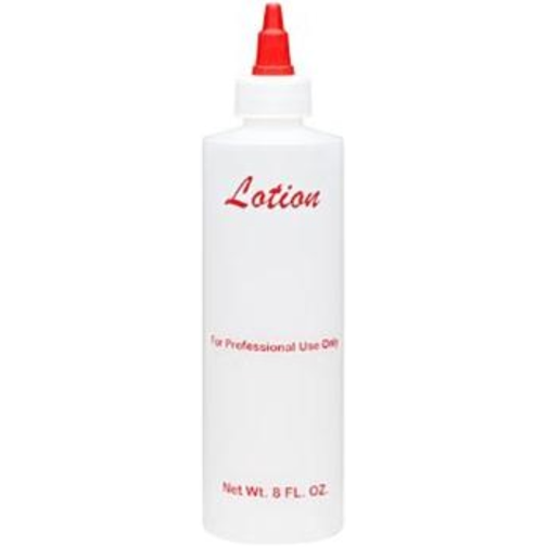 Empty Lotion plastic bottle with cap 8oz