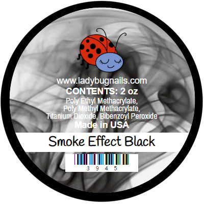 Smoke Effect Acrylic - Black 