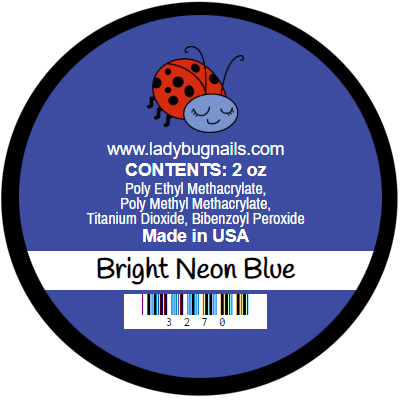 Bright Neon Blue
