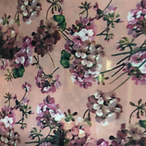 Antiques mauve flowers