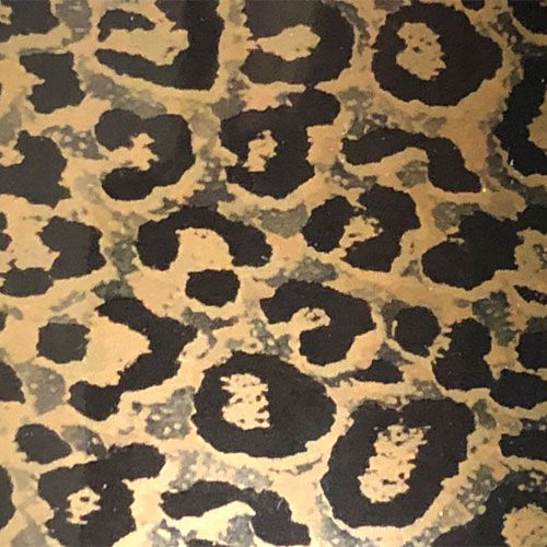 Animal print foil 