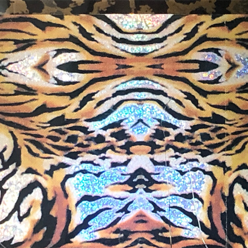 Tiger print foil 