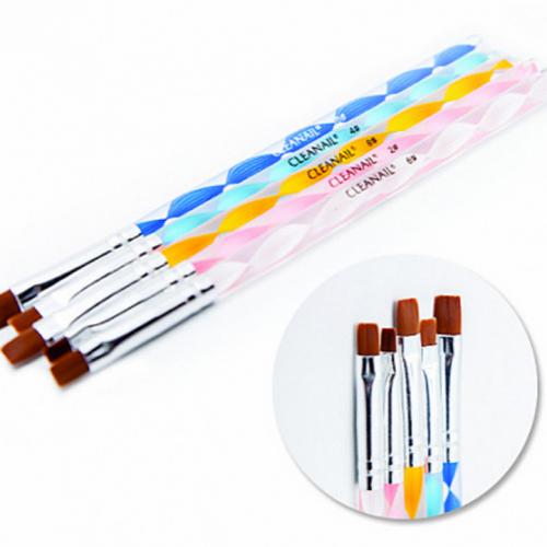 Marble Handle Gel Brushes Set