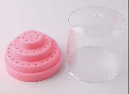 Pink Drill bits holder-small size 