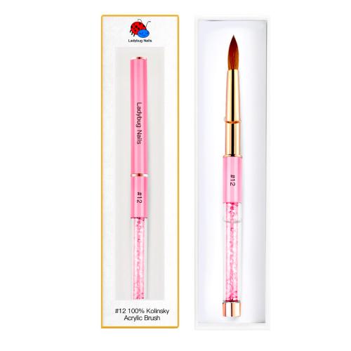 Deluxe Pure Kolinski Acrylic Brush # 12