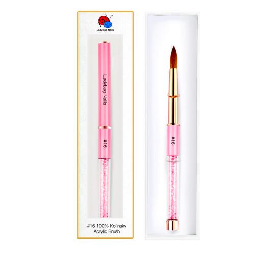 Deluxe Pure Kolinski Acrylic Brush # 16