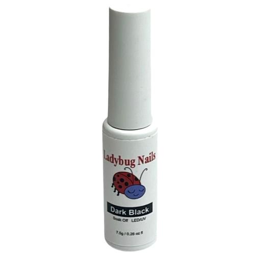 Liner Brush Gel Soak Off Led/UV - Dark Black