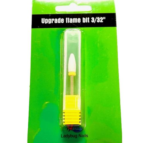 Ladybug Nail Bit - Upgrade Flame Bit 3/32 - Xtra Fine Grit