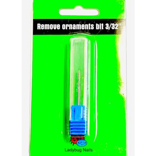 Ladybug Nail Bit - Remove Ornaments Bit 3/32 Medium