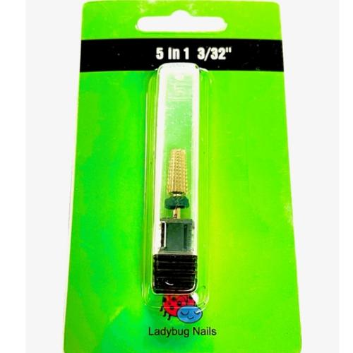 Ladybug Nail Bit - 5-in-1 3/32  Xtra coarse