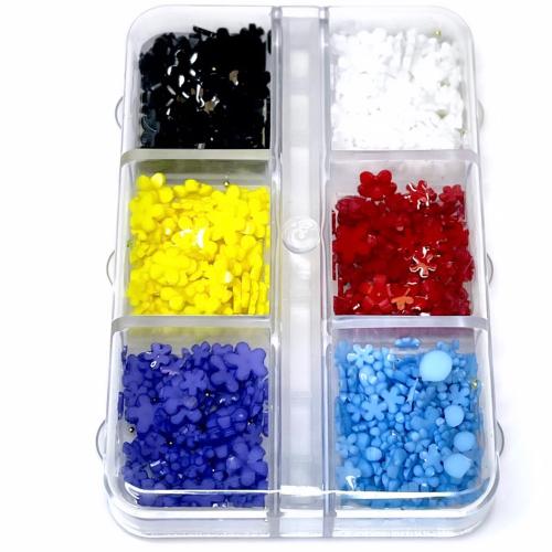 3D Flower Nail Charms for Acrilyc Nails Set-A