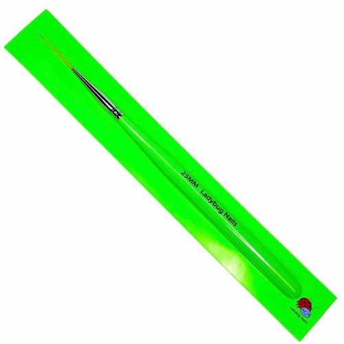 25MM Long nail art striping brush by Ladybug Nails