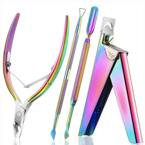 Rainbow Manicure Tools - Set 4 tools