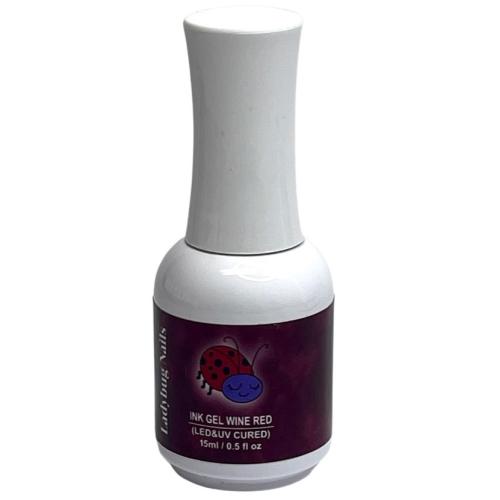 Inkgel LED & UV cured - Wine Red
