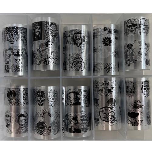 Foil Set Black / White - 6 rolls