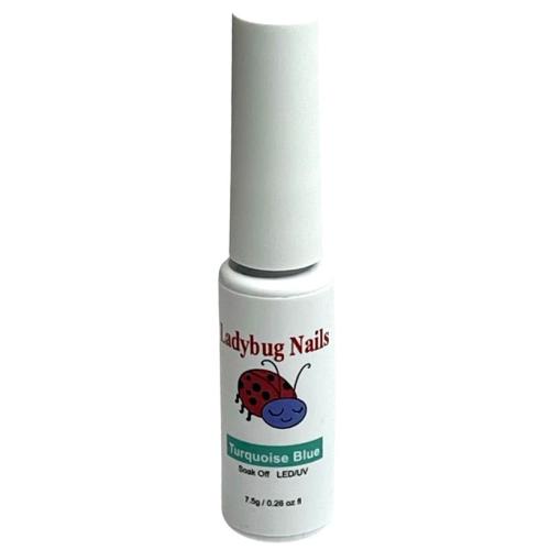 Liner Brush Gel Soak Off Led/UV - Turquoise Blue