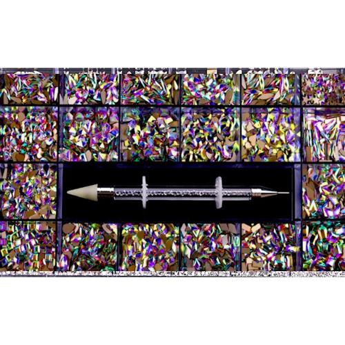 High Quality Nail Flatback AB  Rhinestone & Crystals Shapes 