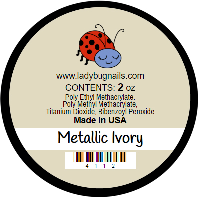 Metallic Ivory