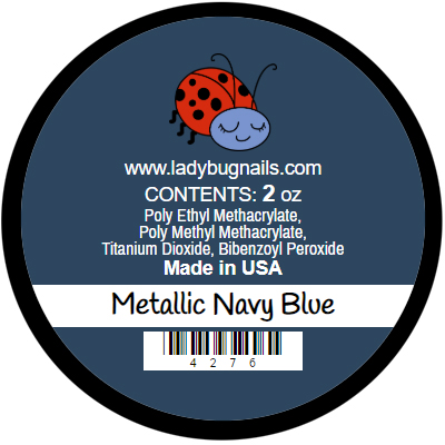 Metallic Navy Blue
