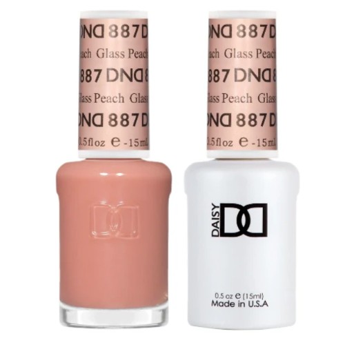 DND Duo Sheer # 887 Glass Peach 