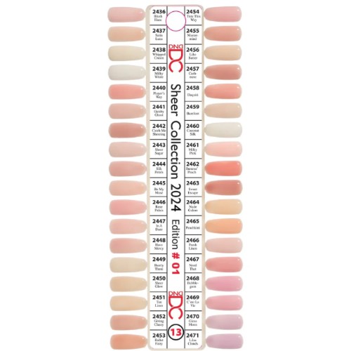 DND Duo Sheer Collection - Set of 36 Colors