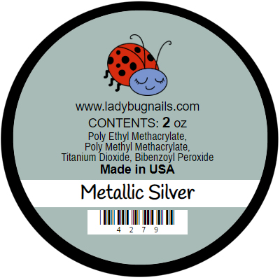 Metallic Silver