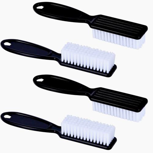 Black Manicure Brushes - 12 pcs