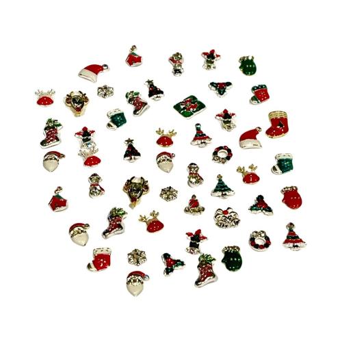 Christmas Nail Charms 50 pcs 