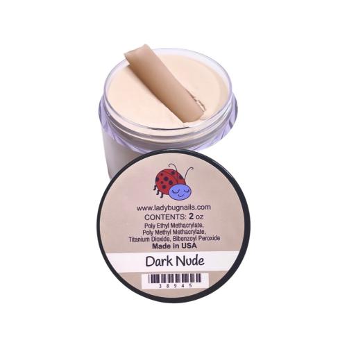 LadyBug Dark Nude Acrylic Powder 2 Oz 