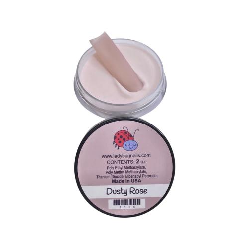LadyBug Dusty Rose Acrylic Powder 2 Oz 