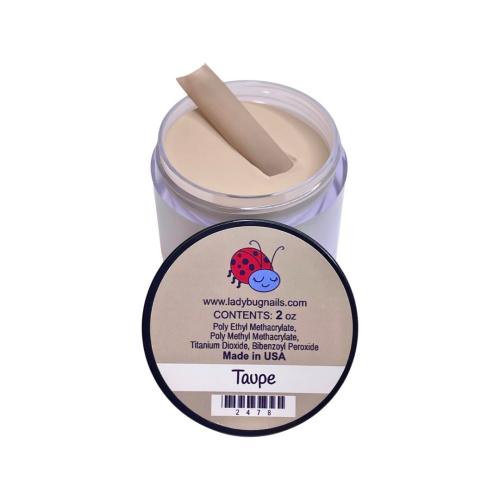 LadyBug Taupe Acrylic Powder 2 Oz