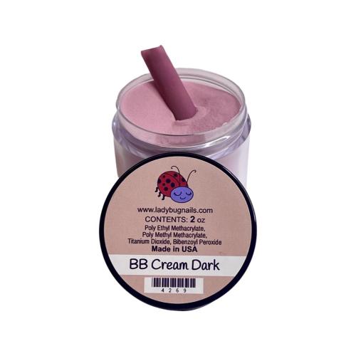 LadyBug BB Cream Dark Acrylic Powder 2 Oz