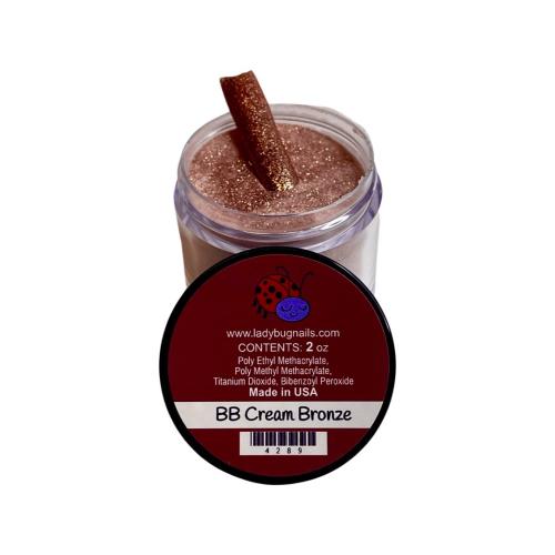 LadyBug BB Cream Bronze Acrylic Powder 2 Oz 