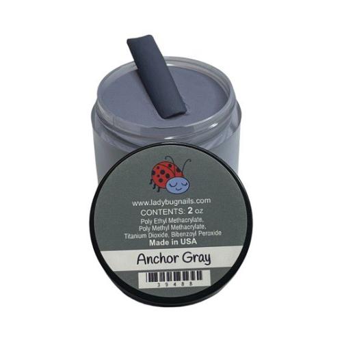 LadyBug Anchor Gray Acrylic Powder 2 Oz 