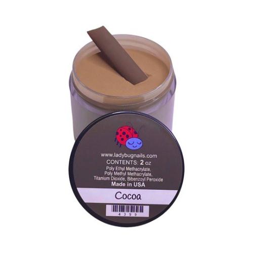 LadyBug Cocoa Acrylic Powder  2 Oz