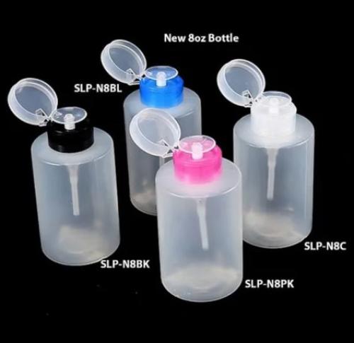 Plastic Liquid Pump 8oz Bottles  