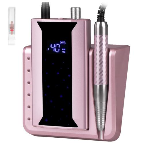 Professional Nail Drill - 40,000 RPM Rechargeable, Portable