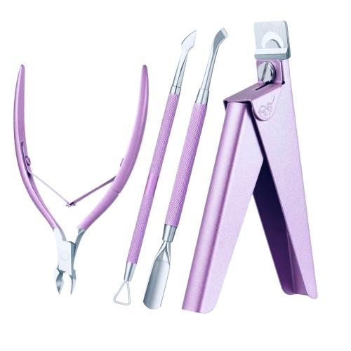 Acrylic Nail Clipper 4 in 1 Set-P