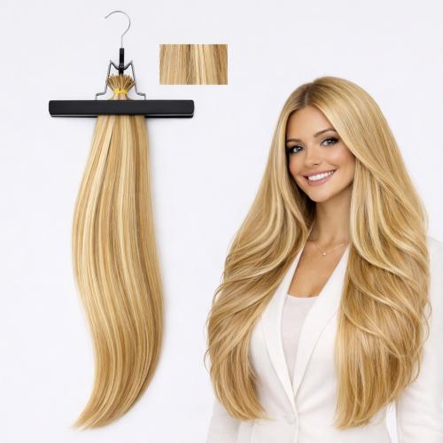 Remy Human Hair Extensions- #22 C/4 Natural Mocha 