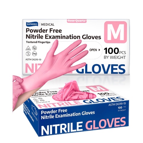 Nitrile Examination Gloves M -Powder Free