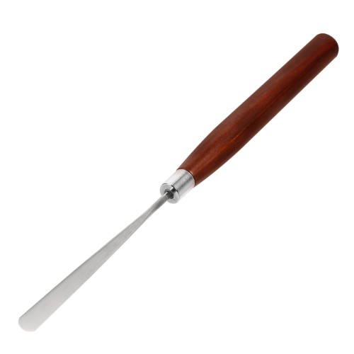 Stainless Steel Spatula Wood Handle For Nail Art Gel Mixing 