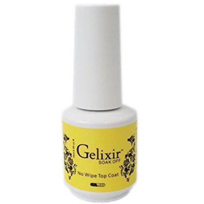 Gelixir No wipe Top coat gel 